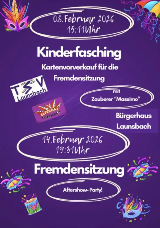 Fremdensitzung Launsbach