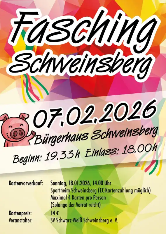 Fasching in Schweinsberg