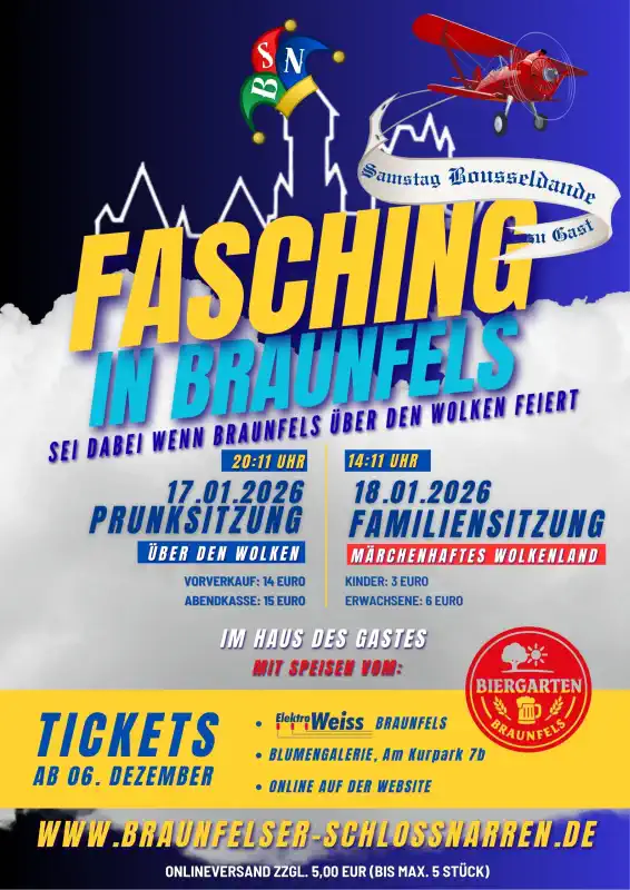 Prunksitzung des Braunfelser Schlossnarren e.V.