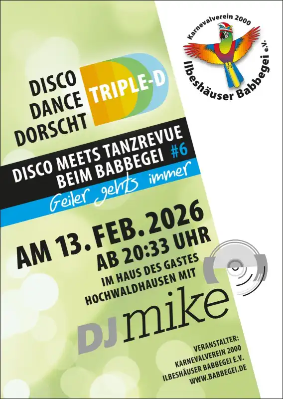 Faschingsdisco Ilbeshausen