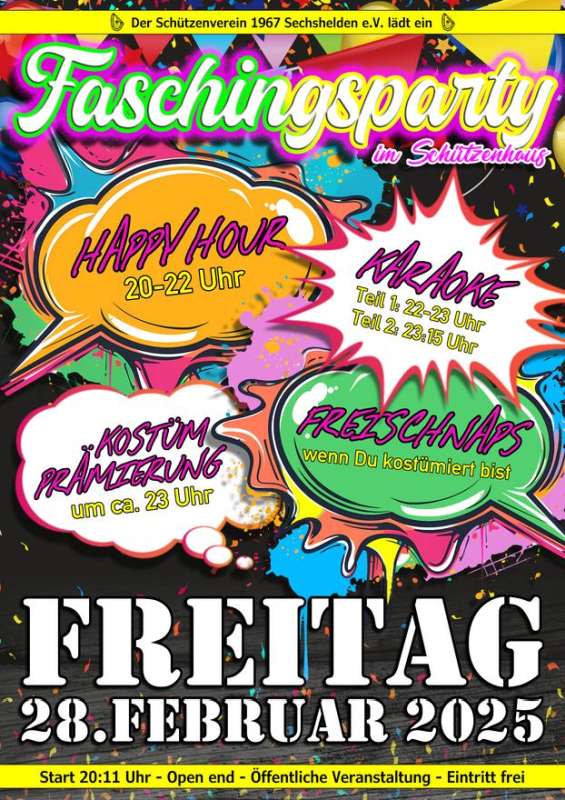 Faschingsparty 2025 Haiger