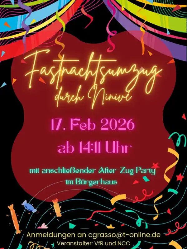 Fastnachtumzug in Niedertiefenbach 2026