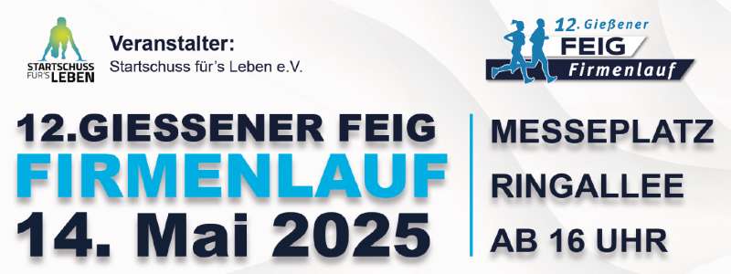 12. Gießener Feig Firmenlauf 2025