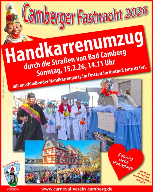 Handkarrenumzug CV Bad Camberg 2026