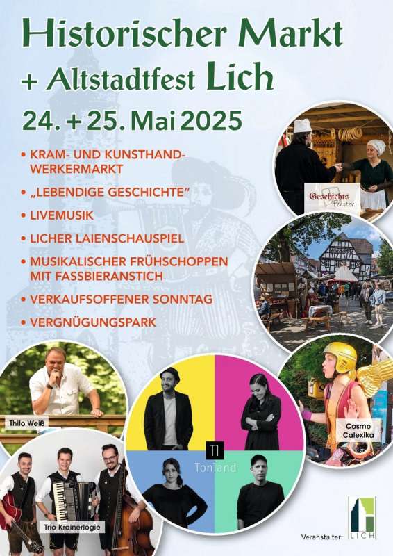 Historischer Markt Lich 2025