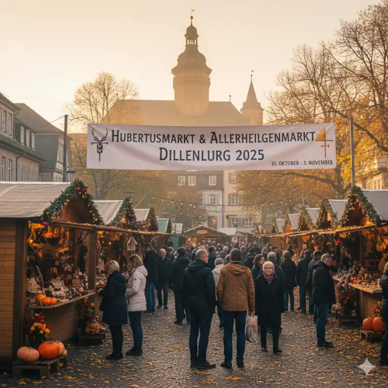 Hubertusmarkt und Allerheiligenmarkt Dillenburg 2025