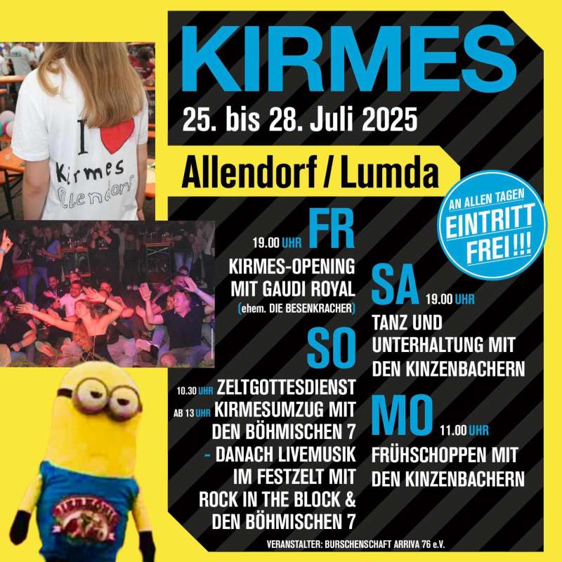 Kirmes in Allendorf (Lumda) 2025