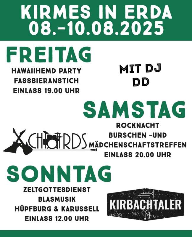Kirmes Hohenahr-Erda 2025