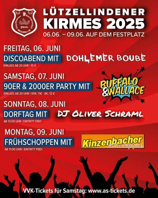 Kirmes Lützellinden 2025