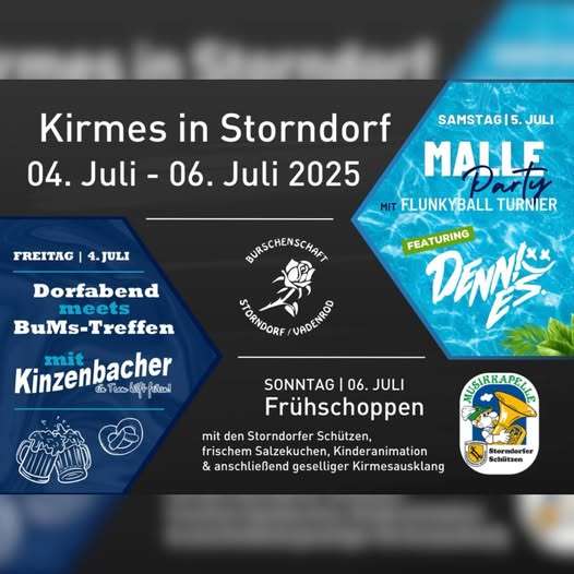 Kirmes Storndorf 2025