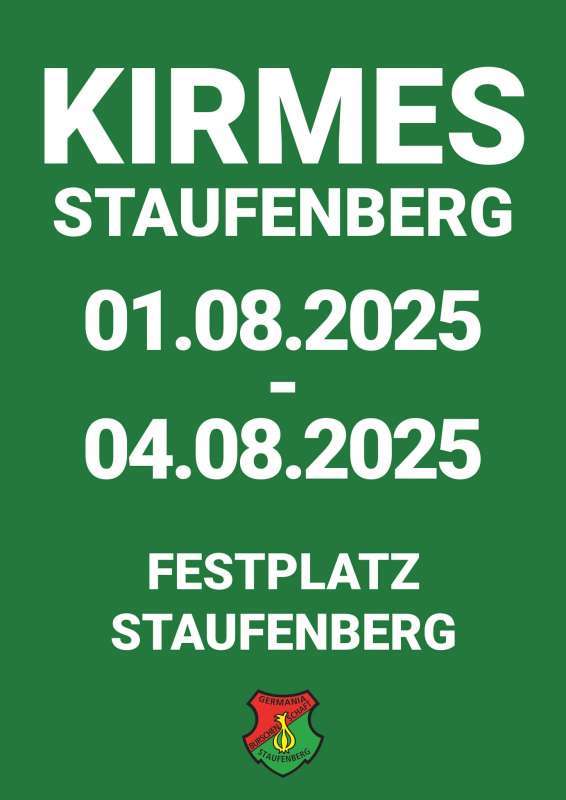 Kirmes in Staufenberg 2025