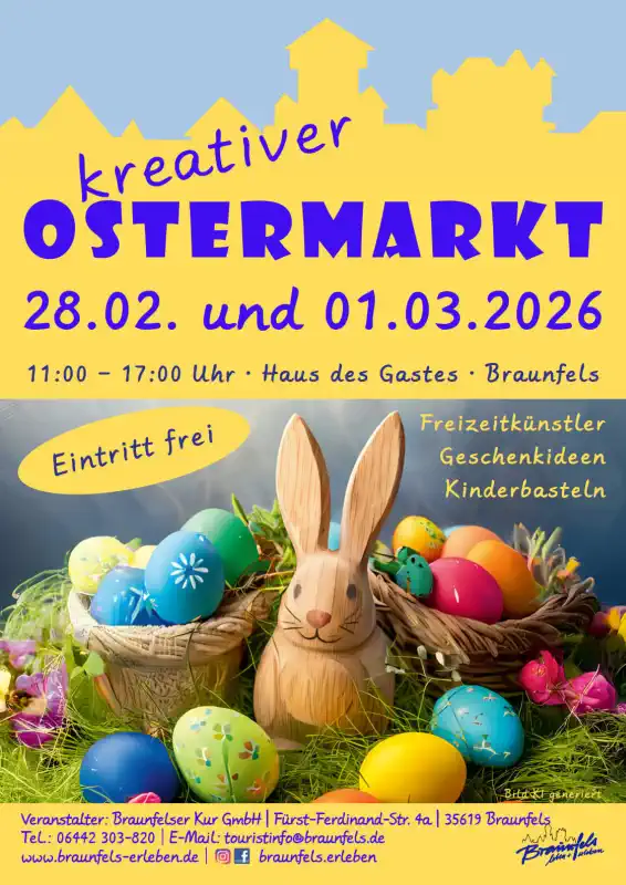 Kreativer Ostermarkt in Braunfels