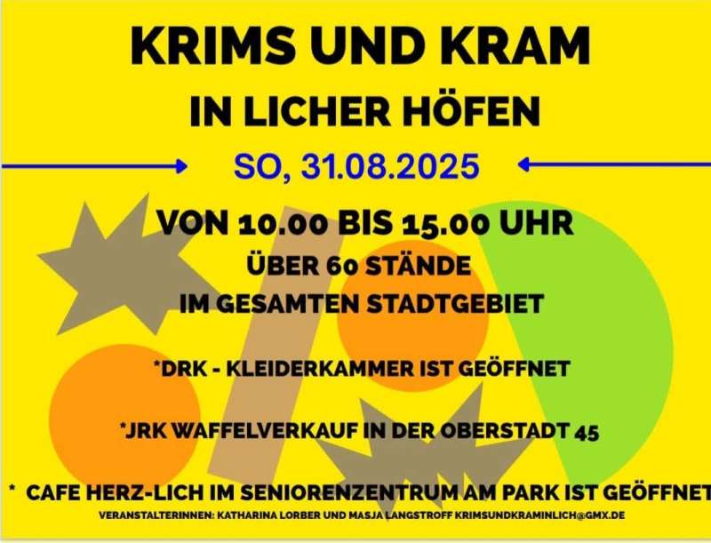 Krims und Kram in Licher Höfen