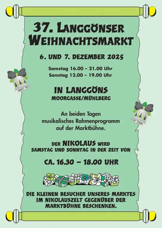 37. Langgönser Weihnachtsmarkt