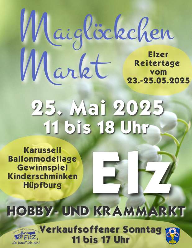 Maiglöckchenmarkt Elz 2025