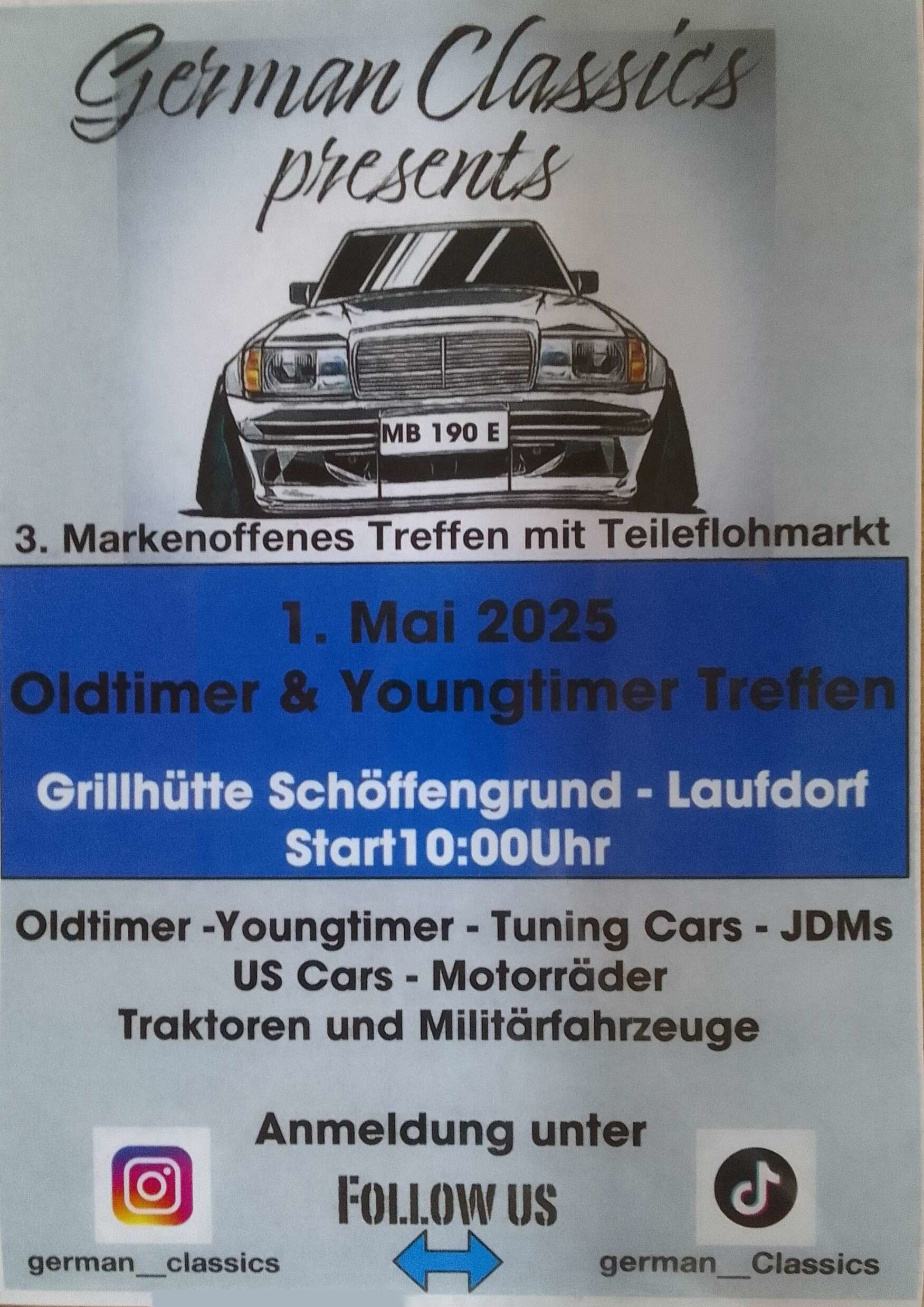 3. Offizielles Markenoffenes Treffen der German Classics