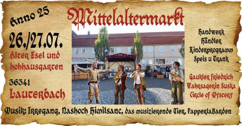 7. Mittelaltermarkt zu Lauterbach