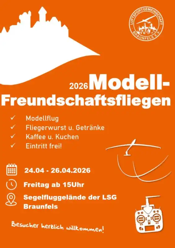 Modellflug-Freundschaftsfliegen Braunfels