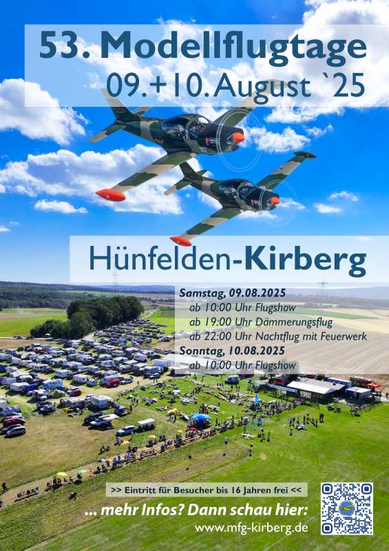 53. Modellflugtage in Hünfelden-Kirberg