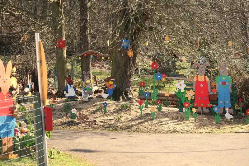 Osterweg in Ober Bessingen 