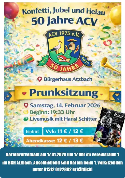 Prinksitzung Atzbach