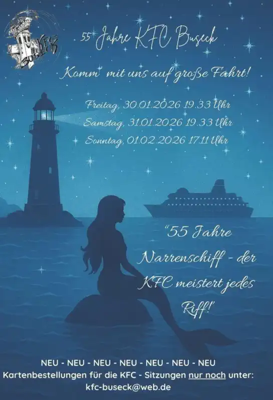Prunksitzungen des KFC Großen-Buseck