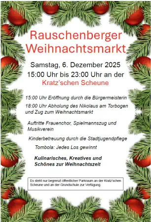 Rauschenberger Weihnachtsmarkt 2025