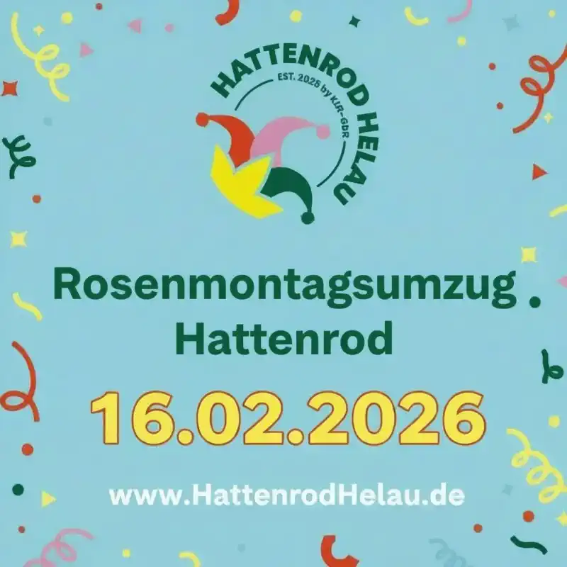 Rosenmontagsumzug Hattenrod 2026