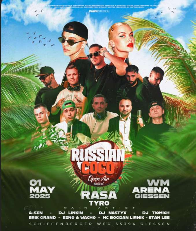 Russian Coco Open Air Festival in Gießen