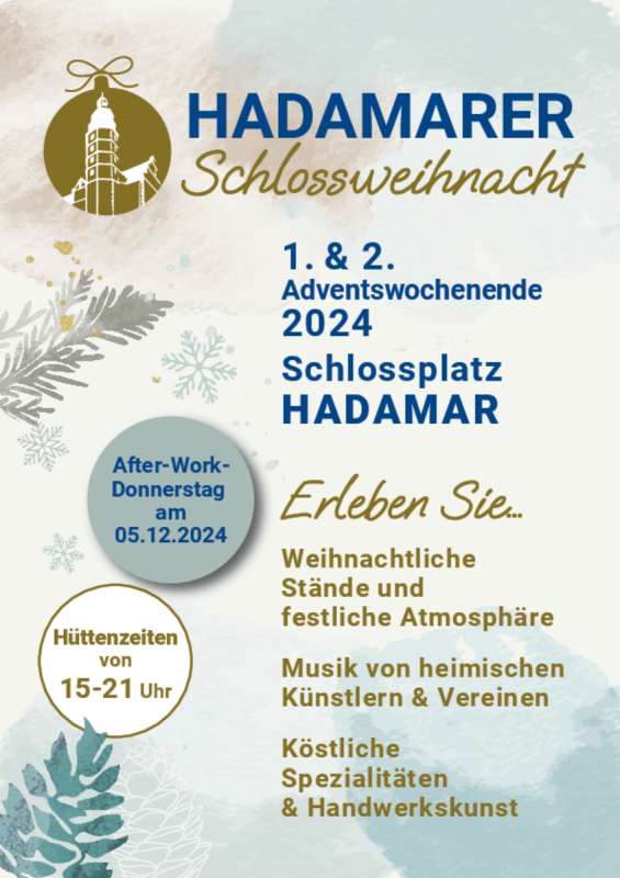 Schlossweihnacht in Hadamar 2024