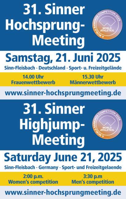 31. Sinner Hochsprungmeeting