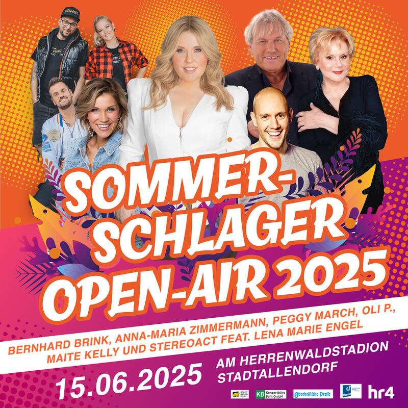 Sommer-Schlager Open-Air 2025 in Stadtallendorf