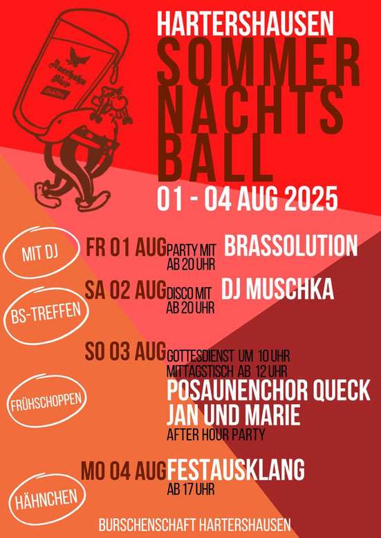 Sommernachtsball in Hartershausen 2025
