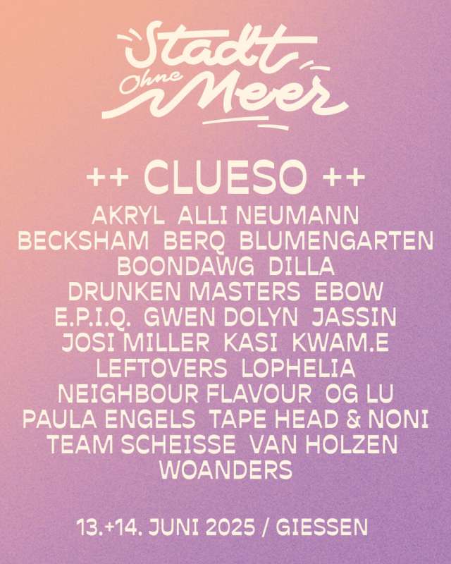 Stadt ohne Meer Festival 2025
