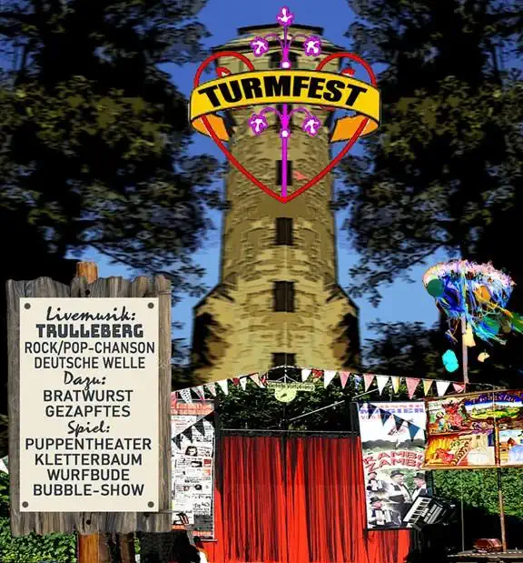 Am Donnerstag, 14. Mai 2026, lädt das Bunte Turmfest rund um den Kaiser‑Wilhelm‑Turm auf der Spiegelslust in Marburg ab 11 Uhr zu einem Tag voller kleiner Überraschungen und guter Erlebnisse ein.