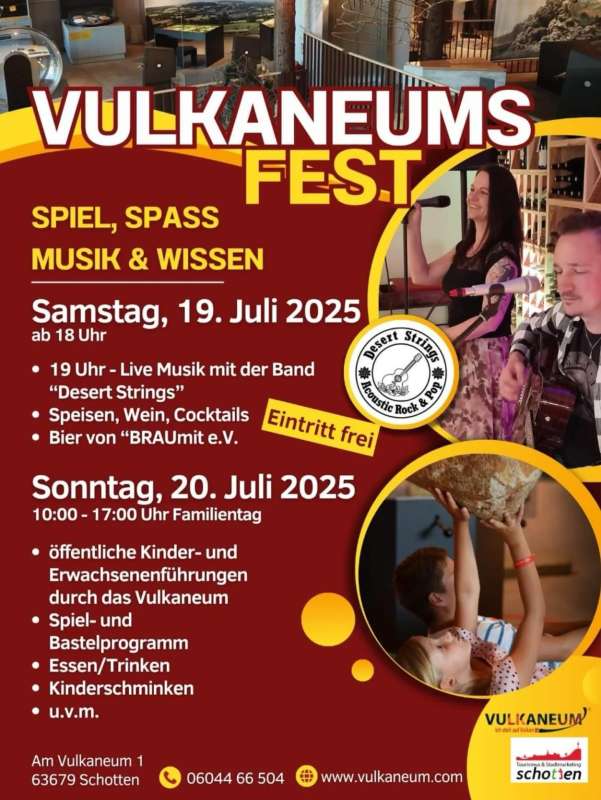 Vulkaneumsfest in Schotten