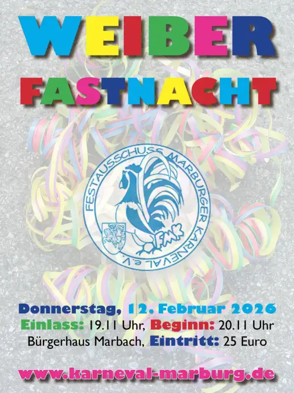 Weiberfastnacht im Bürgerhaus Marbach