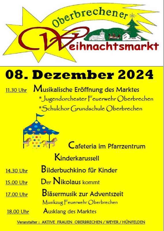 18. Weihnachtsmarkt in Oberbrechen