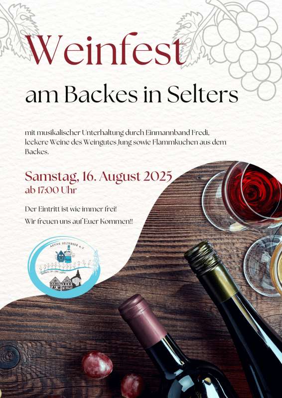 Weinfest in Selters 2025