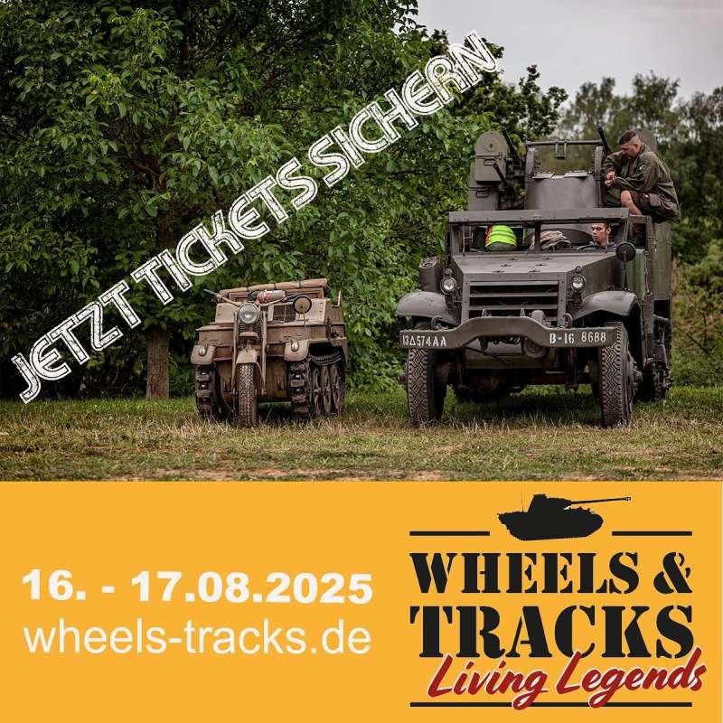 Wheels &amp; Tracks - Living Legends 2025