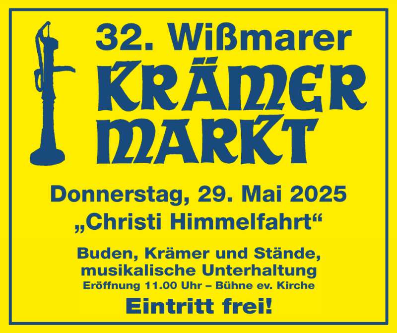 32. Wißmarer Krämermarkt
