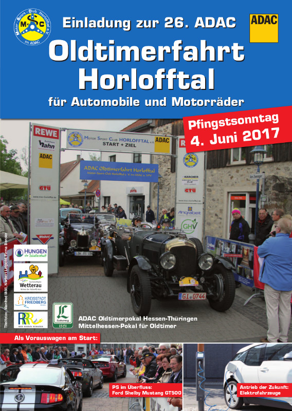 ADAC-Oldtimerfahrt Horlofftal 2017