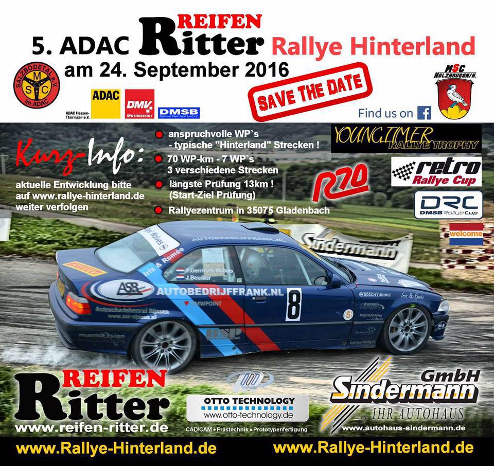 ADAC Reifen Ritter Rallye Hinterland
