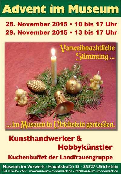 Advent im Museum Ulrichstein 2015