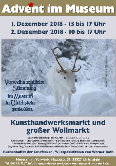 Advent im Museum Ulrichstein 2018