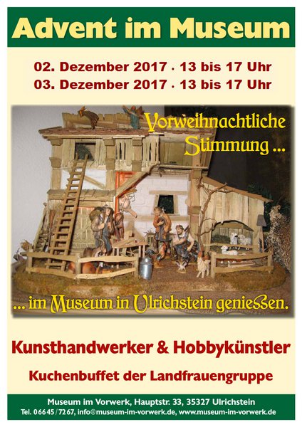 Advent im Museum Ulrichstein 2017