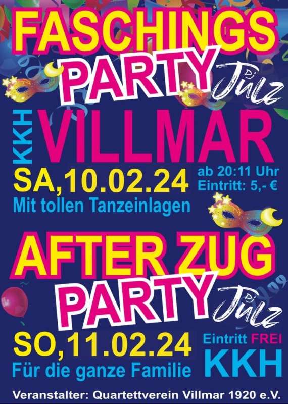 Afterzug-Party Villmar