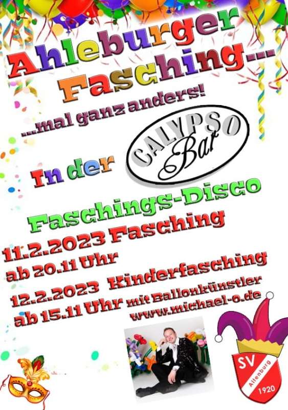 Ahleburg Helau - Fasching in Altenburg 2023