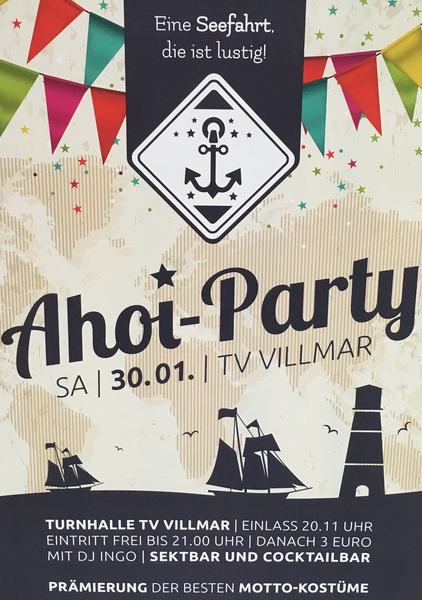 Ahoi-Party Turnhalle TV Villmar
