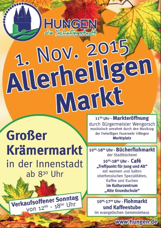 Allerheiligenmarkt Hungen 2015